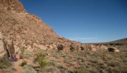 Apercu des énormes eboulements a l origine du site. / Red Rocks (Kraft Boulders)